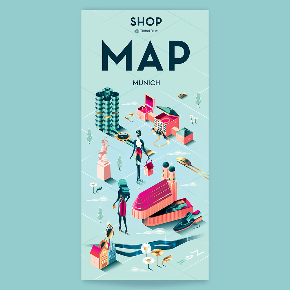 Shop map Munich