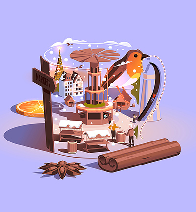 Travel Mug Xmas Markets