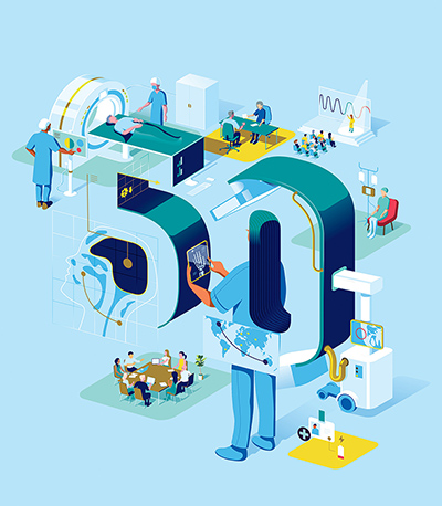 Wave mag – 50 years of Radiology